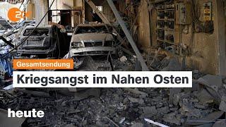 heute 19 Uhr vom 02.10.2024, Netanjahu droht Iran, Einreiseverbot Guterres, verschärftes Bürgergeld