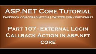 ExternalLoginCallback action in asp net core