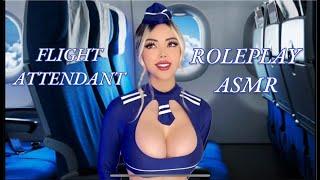 ASMR Flight Attendant: In-Flight Experience ️