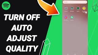 How To Turn Off Auto Adjust Quality On Spotify App