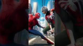 Speedy Spidey Showdown: Action in a Snap! ️ #yt #marvel