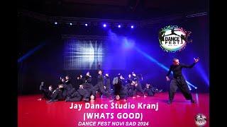 DFNS 2024 / TOP 4 / Jay Dance Studio / WHATS GOOD / 2.Place /  1500 Euros Check Award