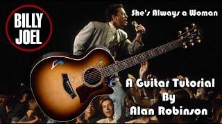 How to play: She's Always a Woman by Billy Joel - Acoustically (2024 version)