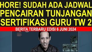 Hore! Guru sertifikasi full senyum jadwal pencairan tunjangan sertifikasi guru triwulan 2 2024