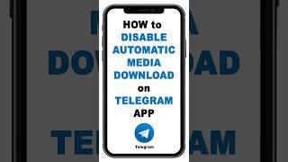 #howto #disable #automatic #mediadownload on #telegramapp