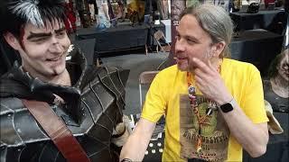 Sculpting a silicone mask   live at Megaconlive 2022 by Mind Magic Studios