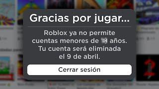 YA NO PODRÁS Jugar Roblox POR ESTO... 