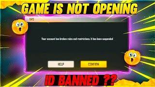 Why Game Is Not Opening ??  OB31 Update  Id Banned ?? #shorts #freefireshorts #ob31