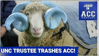 UNC Trustee Advocates Move AWAY From ACC | Will They SUE? | ACC Spring Meetings Agendas Revealed?