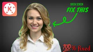 Easy green edges fixed | How to remove/fix green screen edges in kinemaster | chroma key