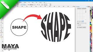 How to Convert Text to Shape in Coreldraw | Text Effect in Coreldraw | Coreldraw tutorial