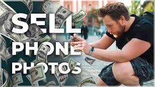 Can you EARN MONEY selling PHONE PHOTOS? | Stock photography tips and tricks