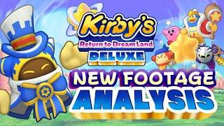 Kirby's Return to Dream Land Deluxe NEW FOOTAGE Analysis | The DExus Show