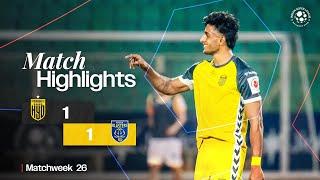 Match Highlights | Hyderabad FC 1-1 Kerala Blasters FC | MW 26 | ISL 2024-25