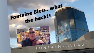  Vlog: Fontaine Bleu Las Vegas! What the heck?!!