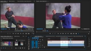 Editing a fight scene pt 3 - speed adjustments