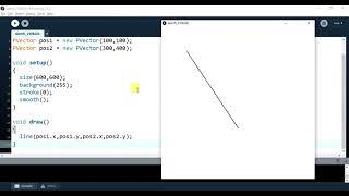 Processing - PVectors