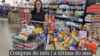 Compras do mês no supermercado | aumento no preços  valor total