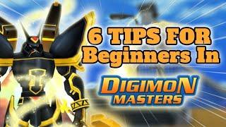 6 TIPS For Beginners In Digimon Masters Online...