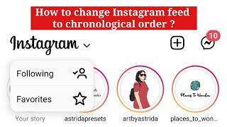 How to change Instagram feed to chronological order? Chronological update Instagram 2022