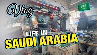 A day in my life Saudi Arabia  15 hours Working routine  ) Daily vlogs