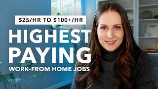 12 Highest Paying Work-at-Home Jobs 2023