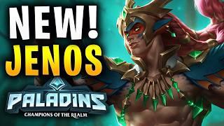 JENOS NEW BUILD IS UNKILLABLE! - Paladins Gameplay Build