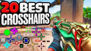 THE BEST 20 Crosshairs To USE In VALORANT (With Codes)