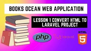 Lesson1 Convert HTML template into Laravel project