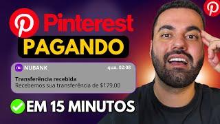 EARN R$3200/MONTH USING PINTEREST 15 MINUTES A DAY (How to Make Money on Pinterest)