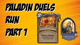 Hearthstone Duels - Legendary Invitation Paladin.