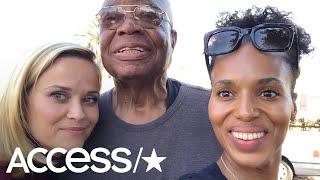 Kerry Washington’s Dad Went To Work With Her And Adorably Lost It Over Reese Witherspoon