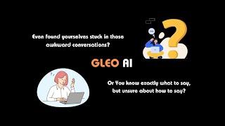 Introducing Gleo AI, a scenario driven approach to learn conversation skills