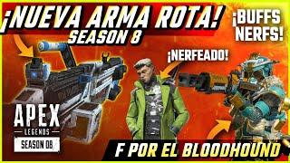 APEX LEGENDS SEASON 8 PARCHE COSAS QUE CAMBIARON FUERTE‼️PAXROMANO