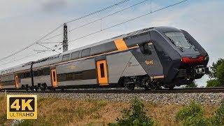 Vlak / Train Rock Hitachi Rail Italy (Trenitalia) VUZ Velim test track Czech Republic (4K)