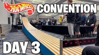 Hot Wheels Convention Day 3 - Downhill Racing, Custom Cars & Trading!
