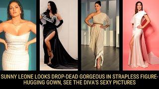 Sunny Leone Looks Drop dead Gorgeous In Strapless Figure hugging Gown, See The Diva's Sexy Pictures