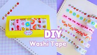 DIY homemade washi Tape  | handmade washi Tape | How to make washi Tape