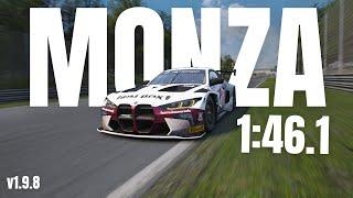 MONZA HOTLAP +  FREE SETUP | BMW M4 GT3 | 1:46.1 | Assetto Corsa Competizione v1.9.8