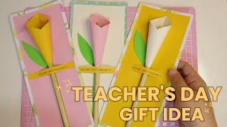 Fast and Easy DIY Teachers Day Gift: Beautiful Craft Ideas with Paper | Child Friendly Craft