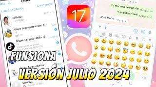 Whatsapp Estilo Iphone | Whatsapp no vincula? Ultima versión JULIO 2024 