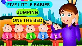 five little babies jumping on the bed song - five little babies jumping on the bed tiny dreams