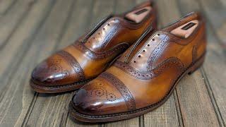 These Allen Edmonds Strands get a custom makeover!