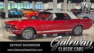 1967 Ford Mustang GTA Gateway Classic Cars Detroit #2330 DET