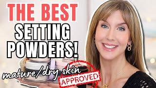 The BEST Setting Powder For Mature Skin | UNDER EYES and FACE