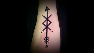 How to make Arrow Tattoo With Pen At Home #art #youtubeshorts #shorts