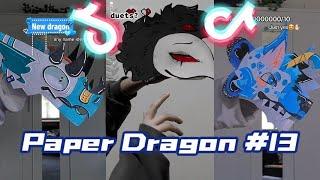 Dragon Puppet Crafts - Paper Dragon TikTok Compilation #13