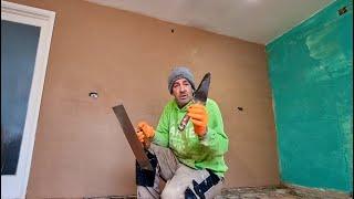 Plastering with Refina Superflex 2! Satisfying time-lapse.