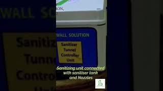 Fully automatic sanitizing System