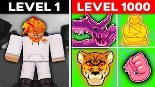 Level 1 - 1000 With PERMANENT TRANSFORMATION Fruits... (Blox Fruits)